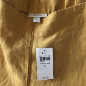 J.Jill linen trousers in golden sun L